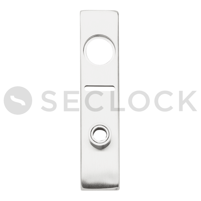 Schlage 09-641L 625 L583-375 Outside Full Face Cylinder x "Occupied" Indicator x Lever L Escutcheon, Bright Chrome
